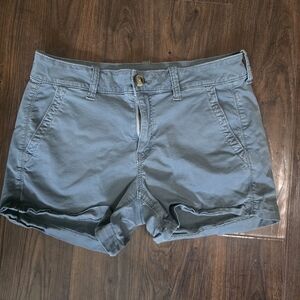 American Eagle Outfitters Heather Grey Cargo Shorts